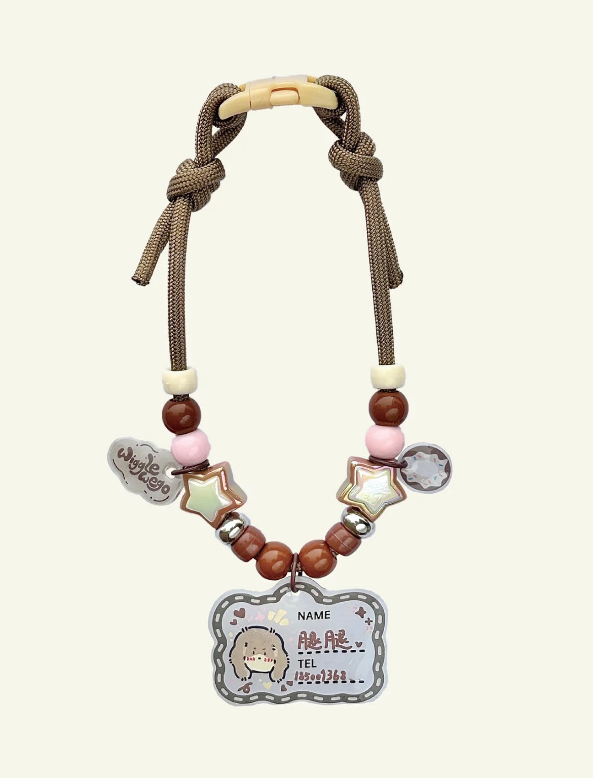 PawsCube - π"Custom Pet ID Necklace - City Series"